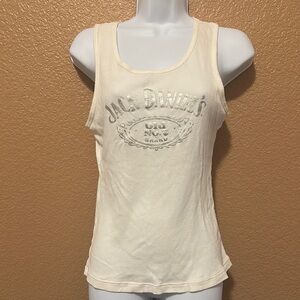 Jack Daniels Cream Tank Top